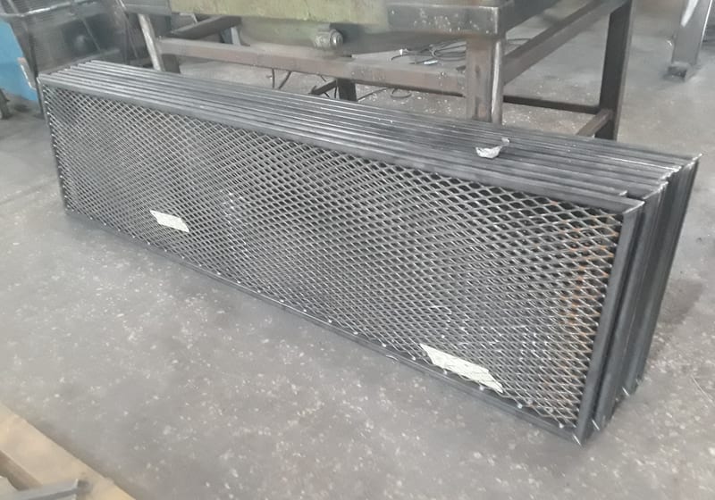 Fabricated stainless mesh basket/screen — A&K Machine & Fabrication, Jacksonville FL